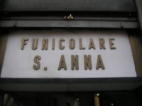 San't Anna Funicular, Genoa, Italy